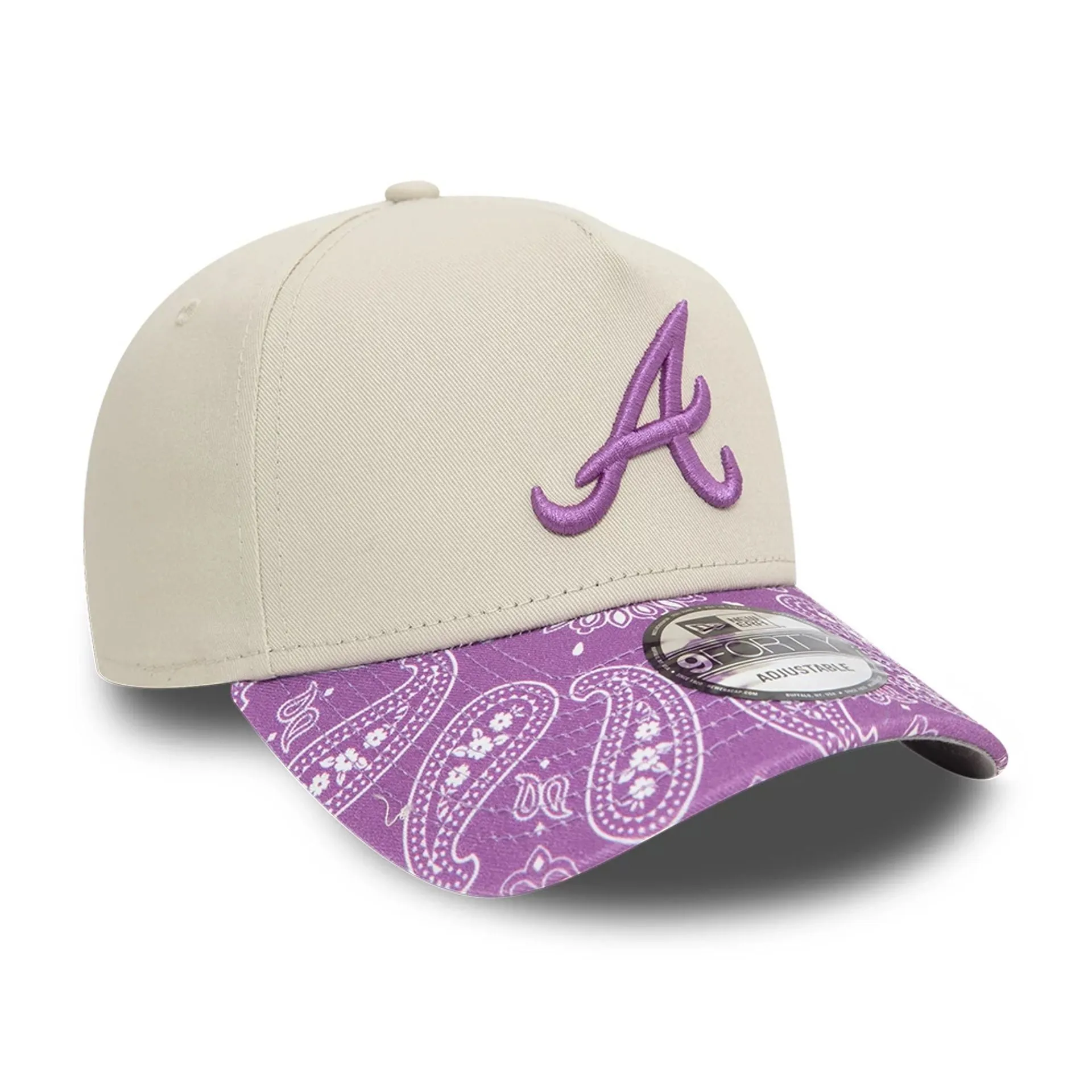 Gorra Atlanta Braves Pastel Paisley 9FORTY A-Frame